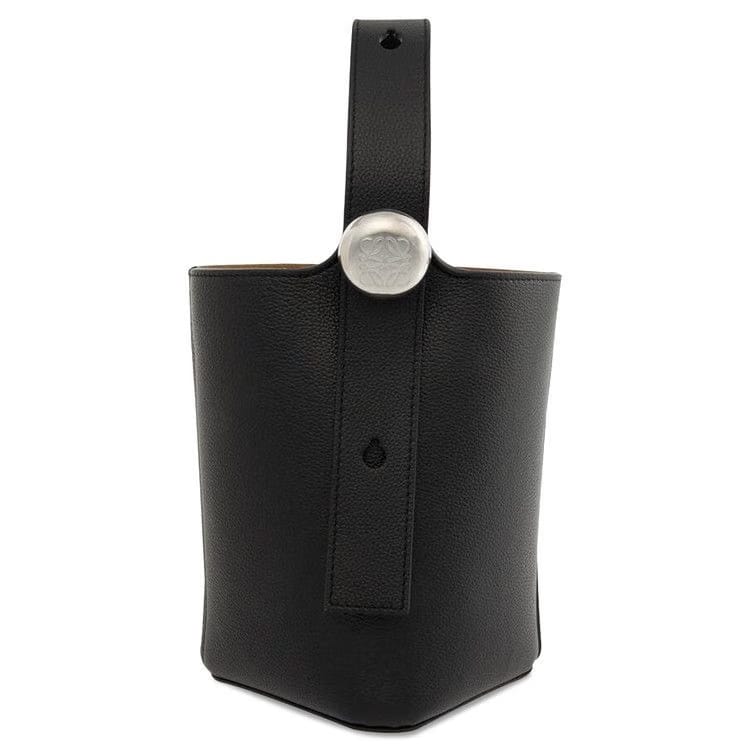 Loewe Mini Pebble Bucket Bag Black