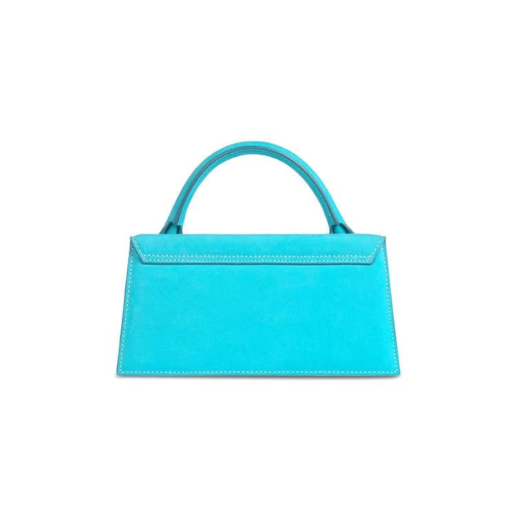 Jacquemus Le Chiquito Long Top Handle Bag Turquoise