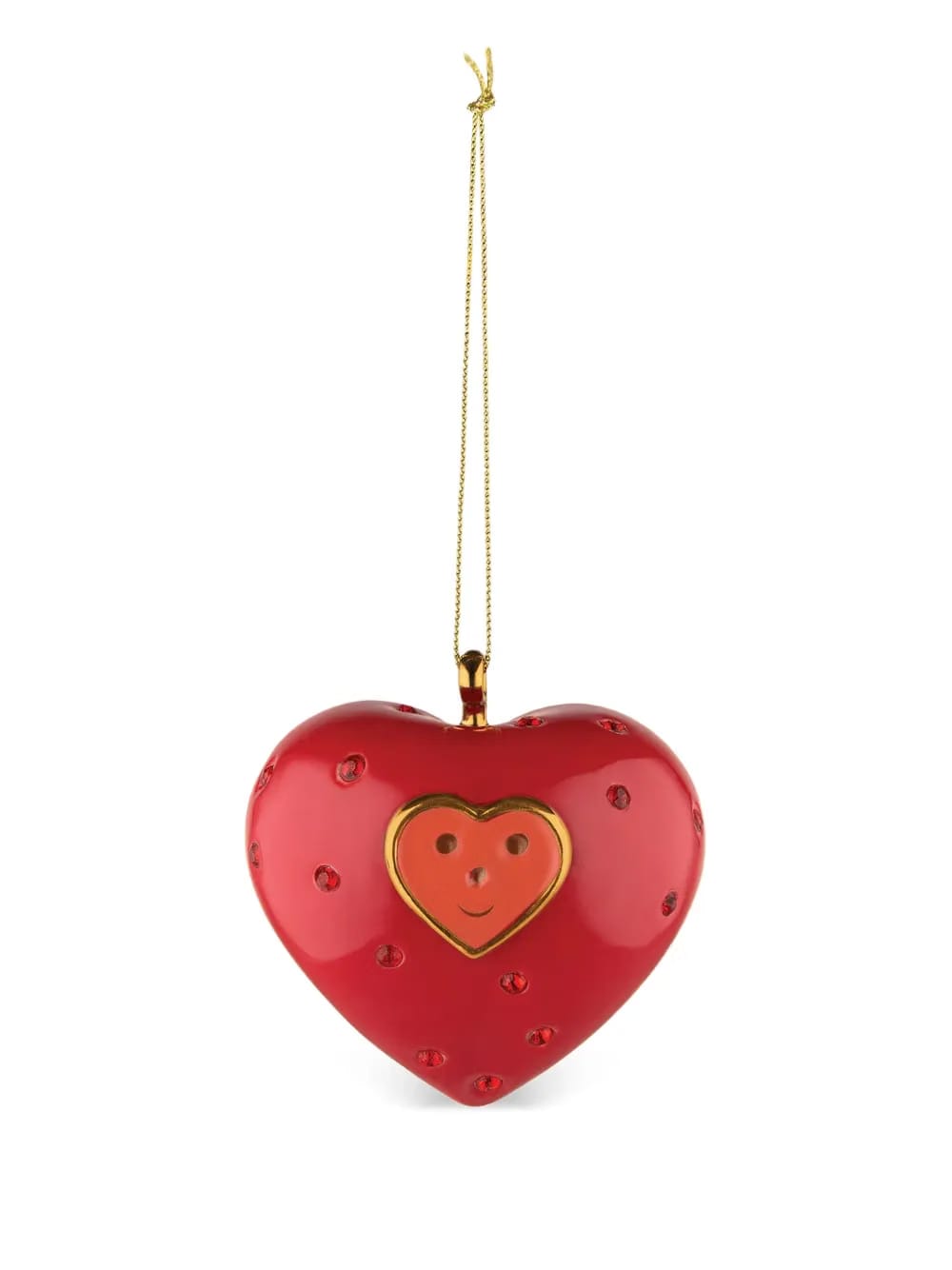 Heart and Heart ornament