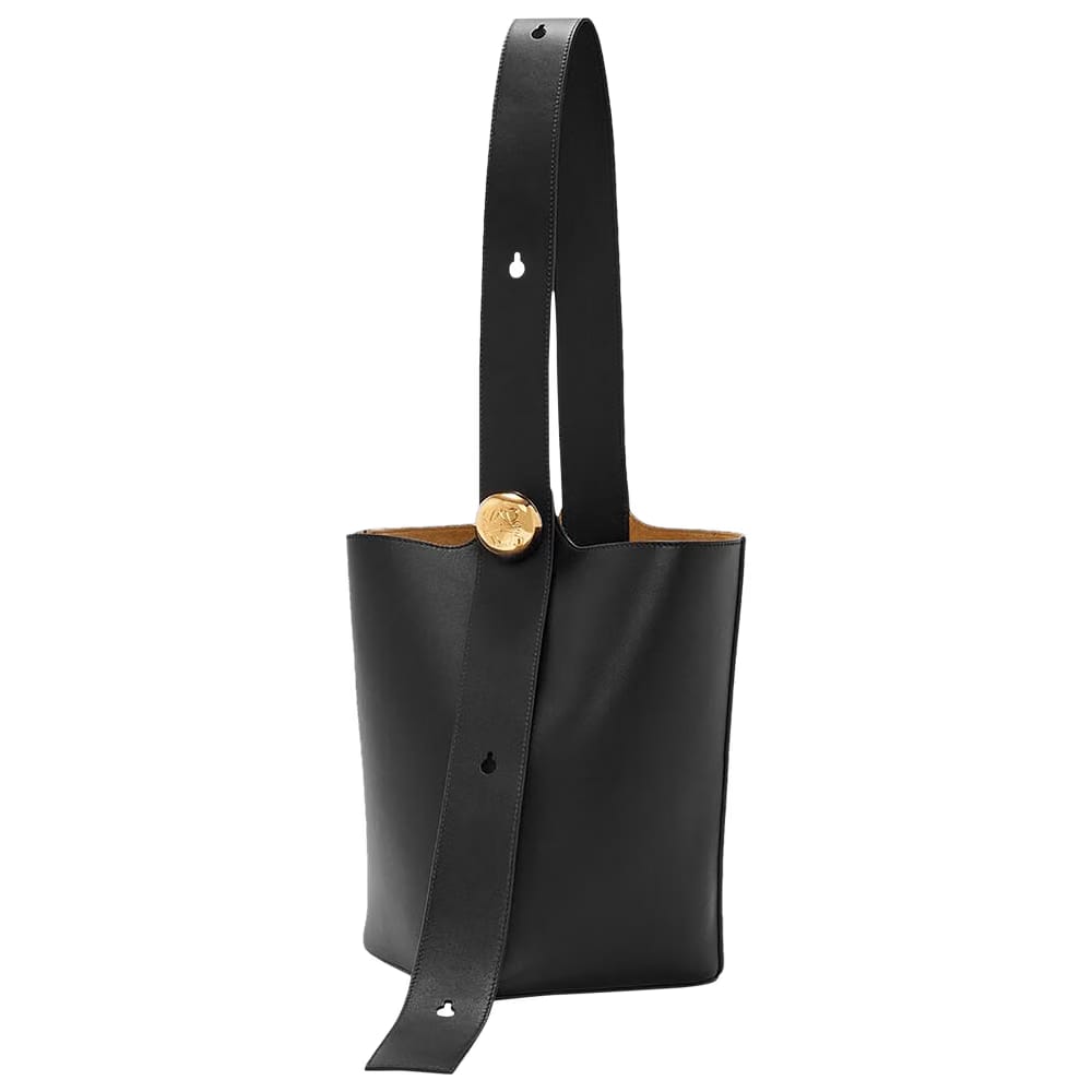 Loewe Pebble Bucket Bag Black