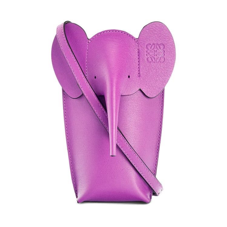Loewe Elephant Pocket Bright Purple