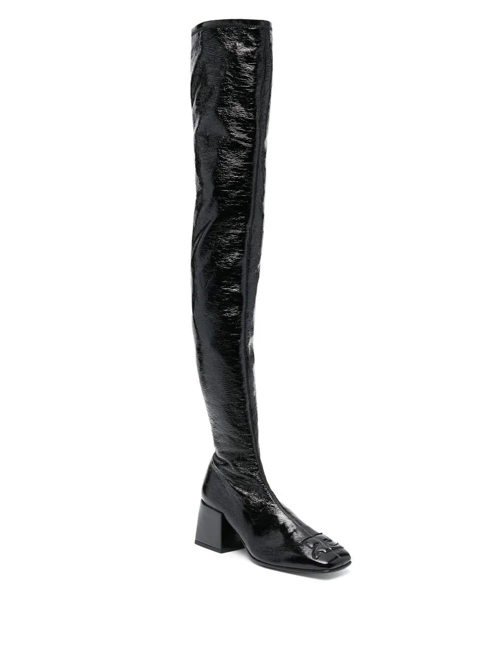 thigh-high boots