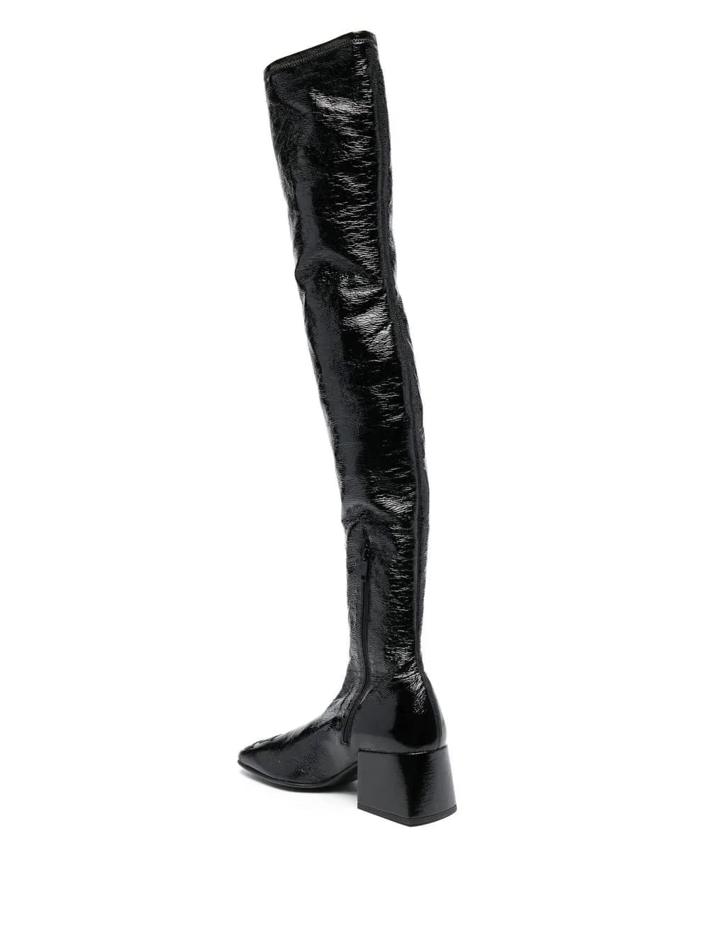 thigh-high boots
