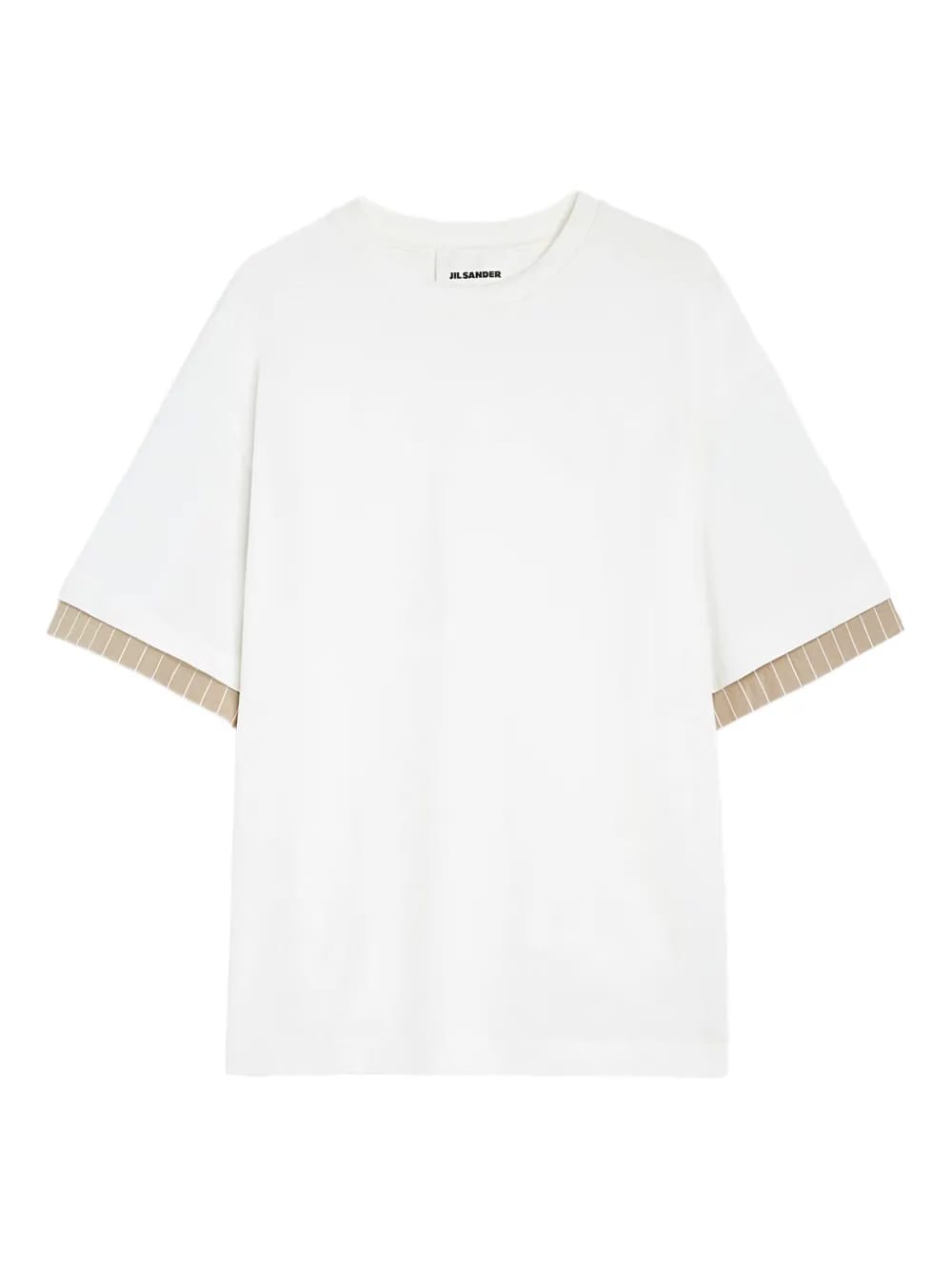 striped double-layer T-Shirt