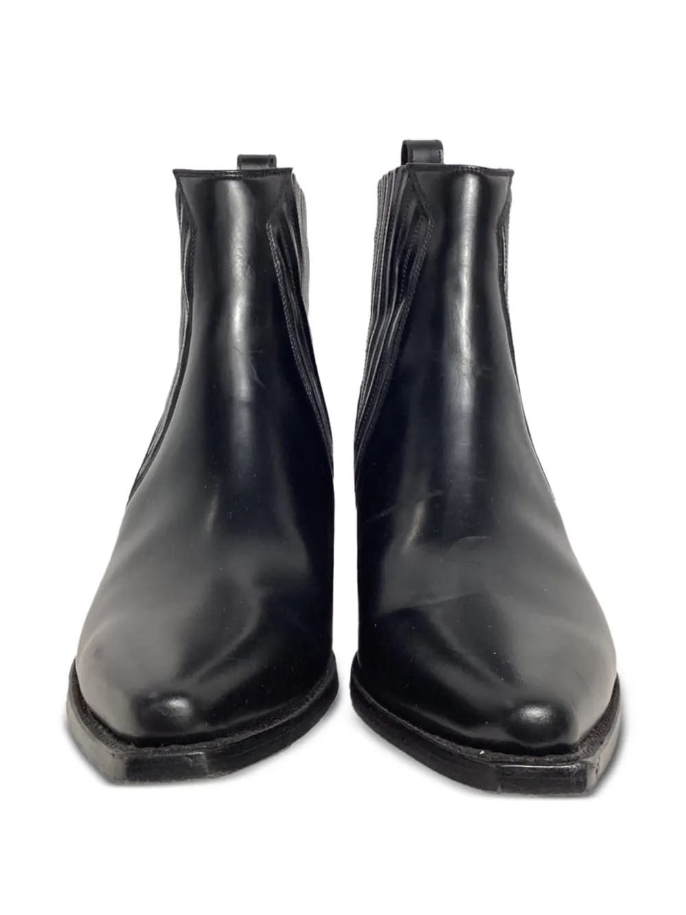 pointed-toe cowboy boots