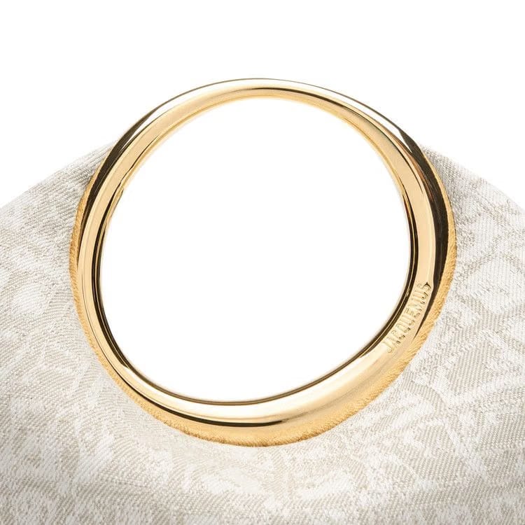 Jacquemus Le Petit Calino Croco Beige