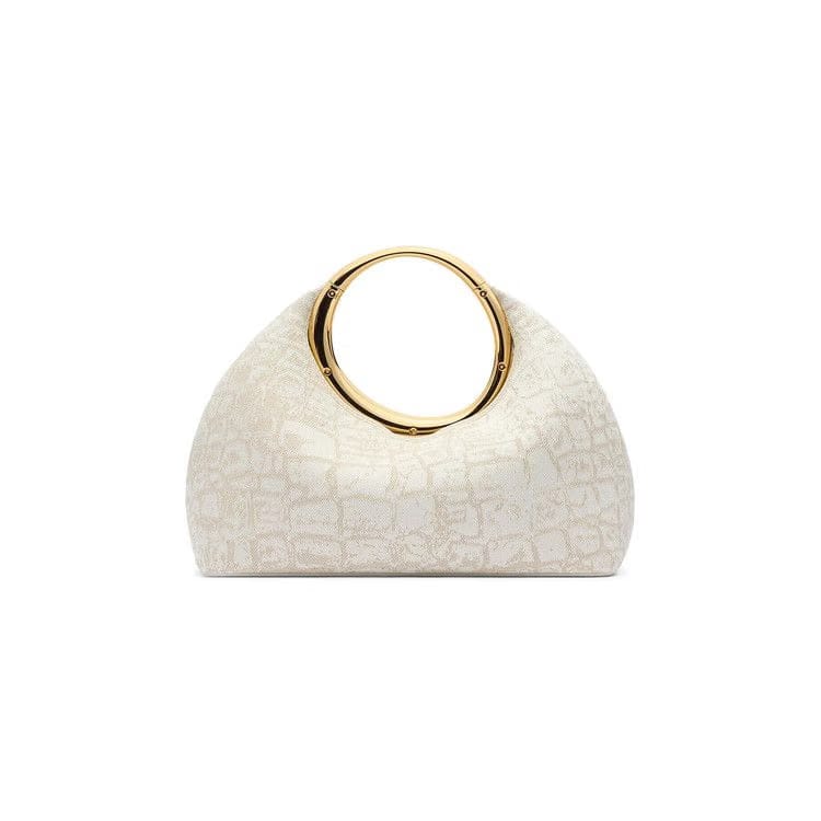 Jacquemus Le Petit Calino Croco Beige