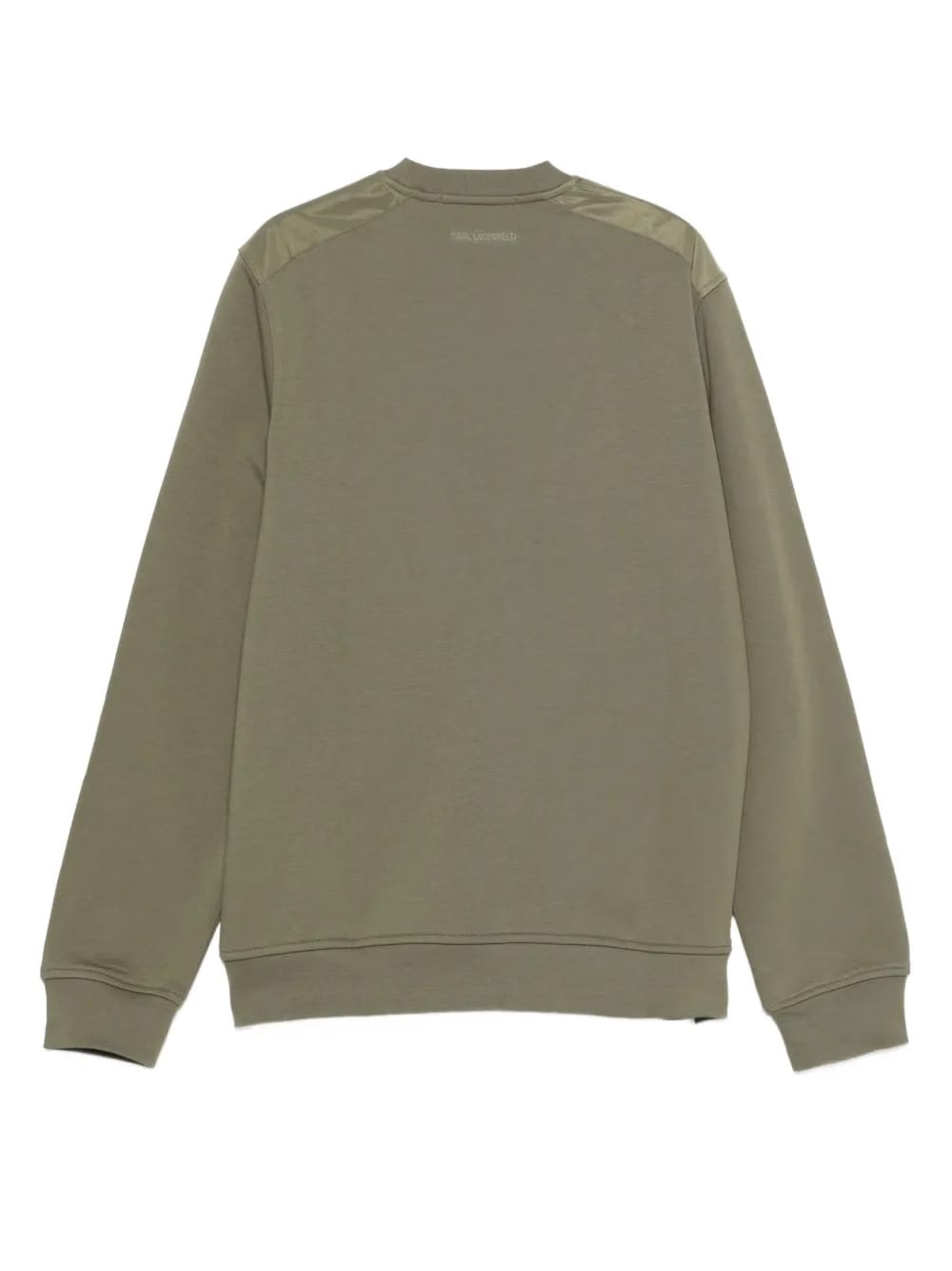 shoulder-panel sweatshirt