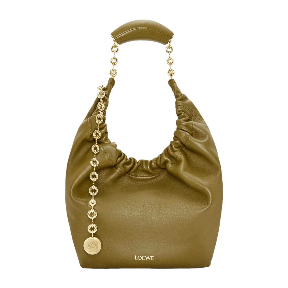 Loewe Small Squeeze Bag Olive