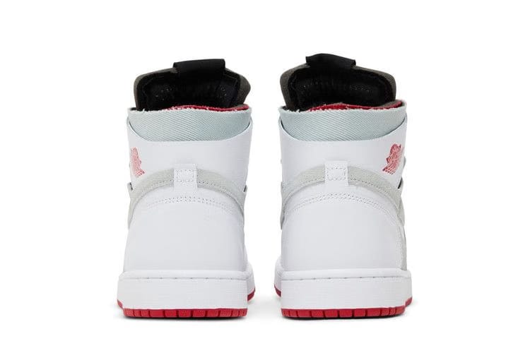 Air Jordan 1 Zoom Air Cmft White True Red Silver