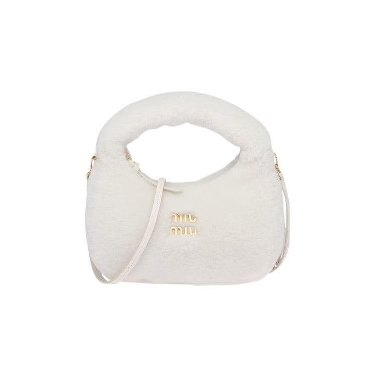 Miu Miu Hobo Bag White