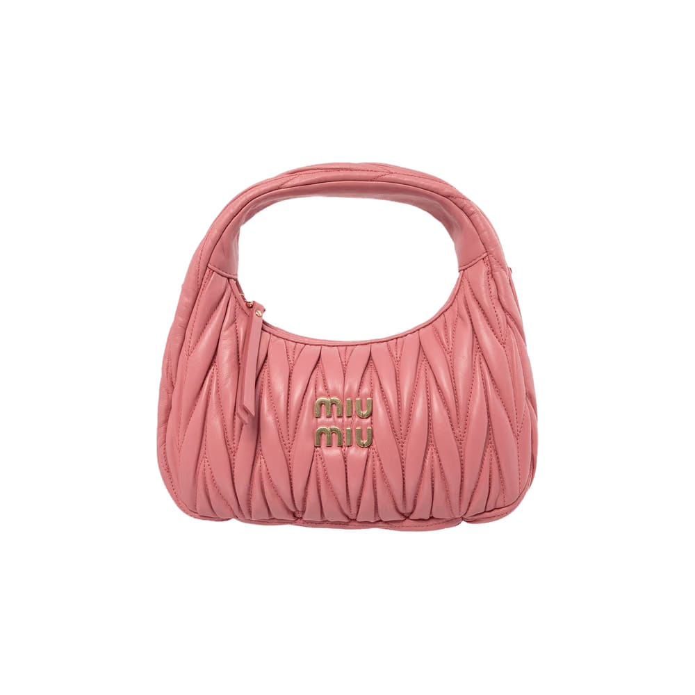Miu Miu Mini Hobo Begonia Pink
