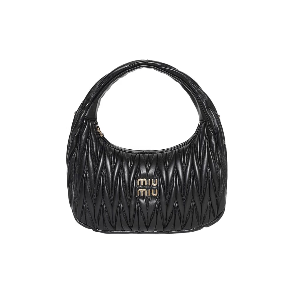 Miu Miu Matelasse Bag Black