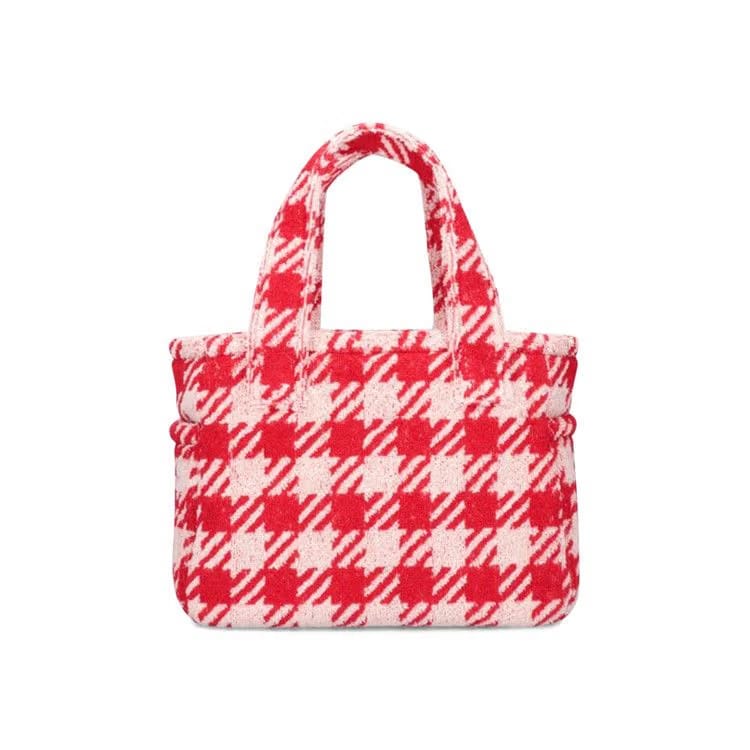 Miu Miu Picnic Tote Bag Red/White