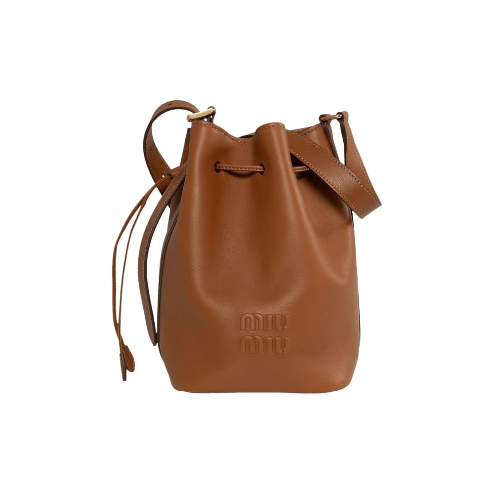 Miu Miu Softy Handbag Brown