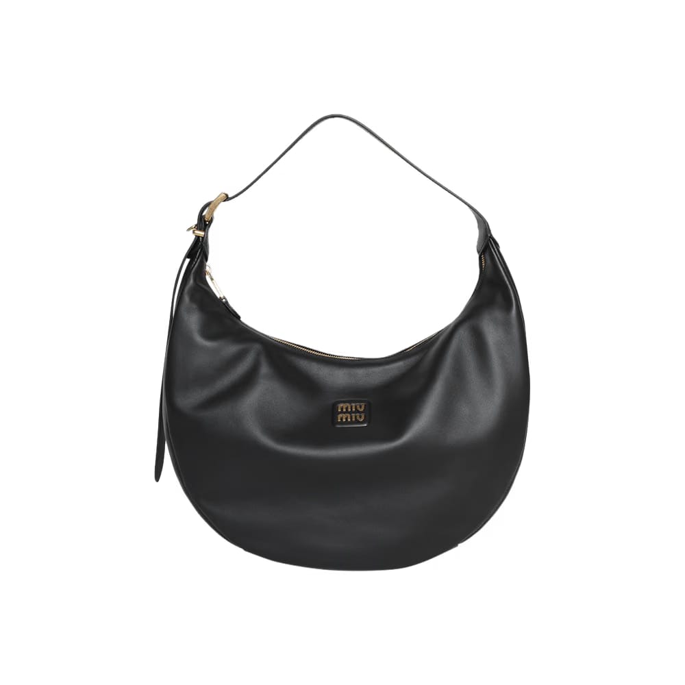 Miu Miu Hobo Bag Black
