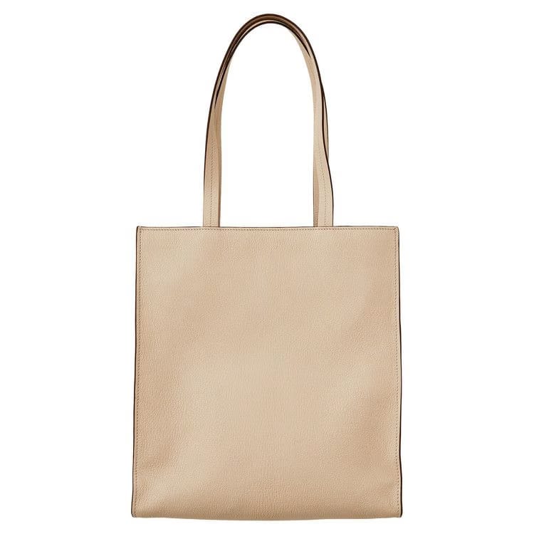 Miu Miu Ivy Leather Tote Bag White