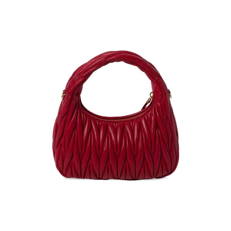 Miu Miu Mini Hobo Bag Rosso