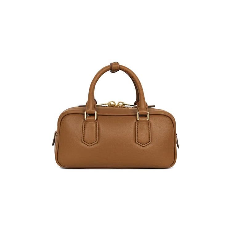 Miu Miu Arcadie Top Handle Bag Cognac