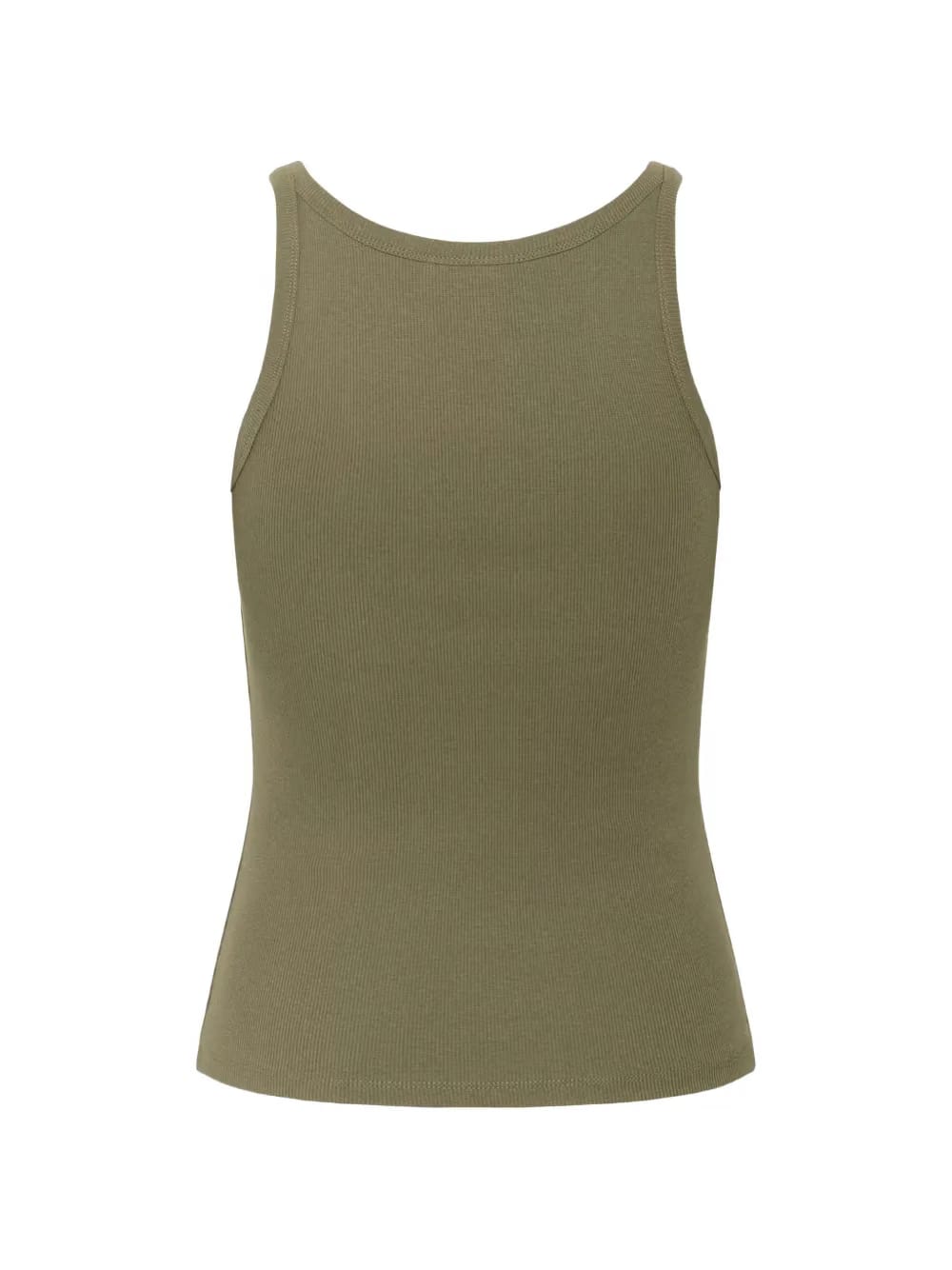 Drew ribbed cotton vest top