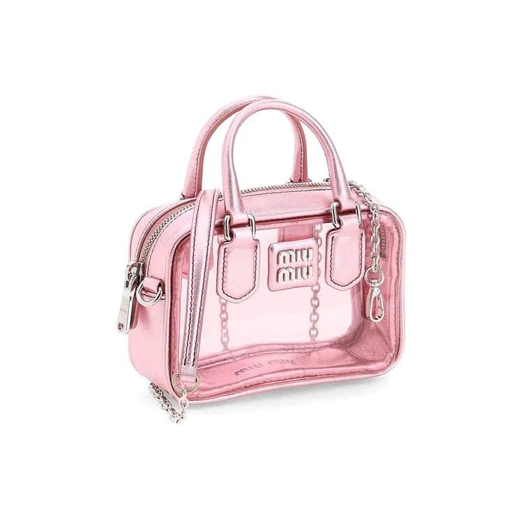 Miu Miu Plex Mini Satchel Pink