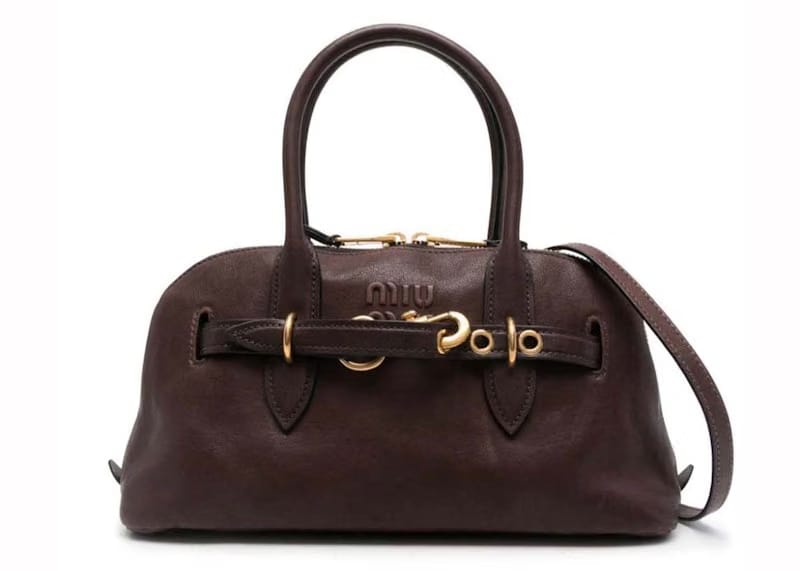 Miu Miu Aventure Top Handle Bag Briarwood