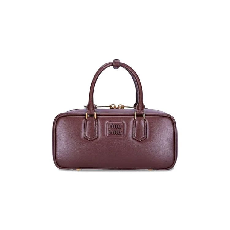 Miu Miu Medium Arcadie Top Handle Bag Briarwood