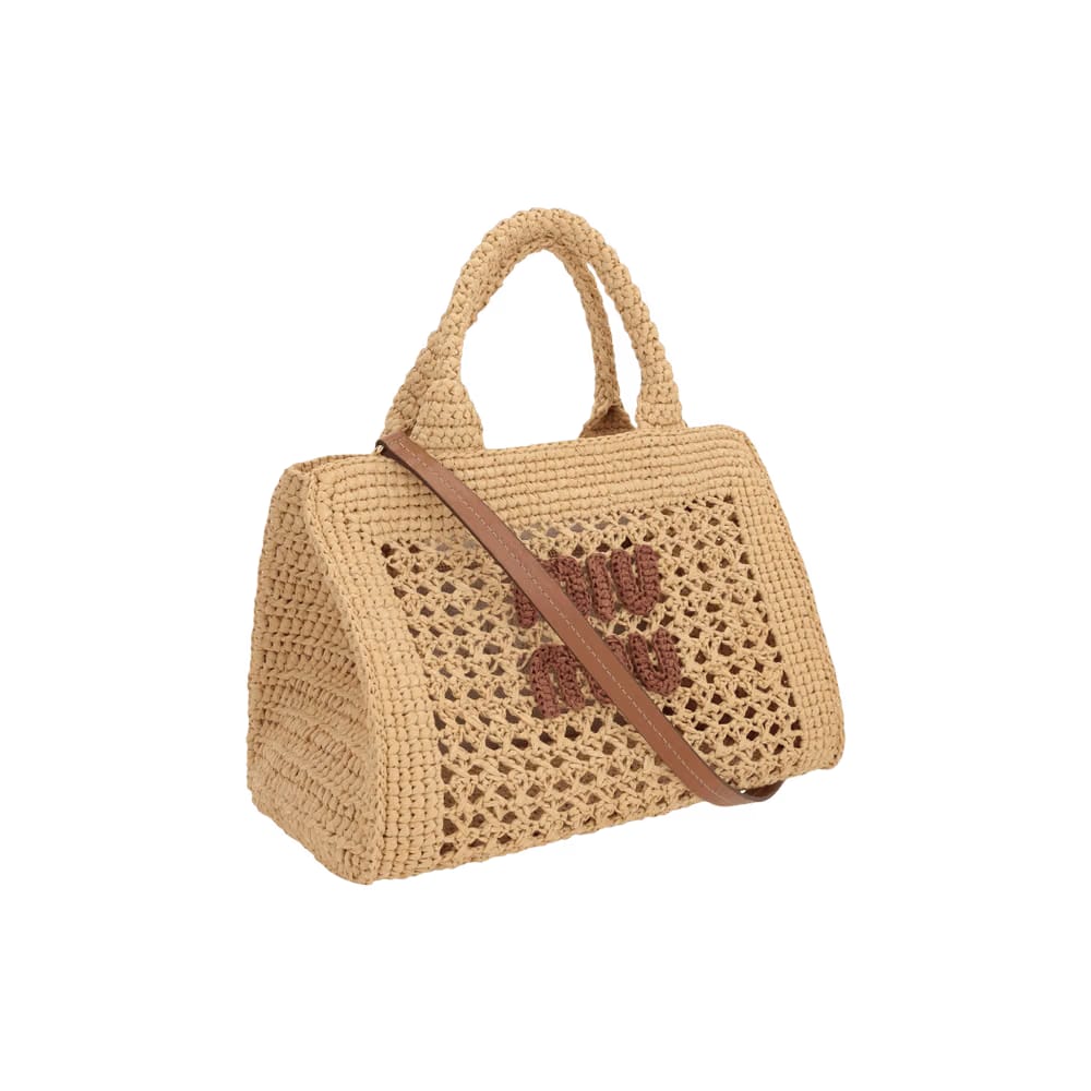 Miu Miu Crochet Rete Tan