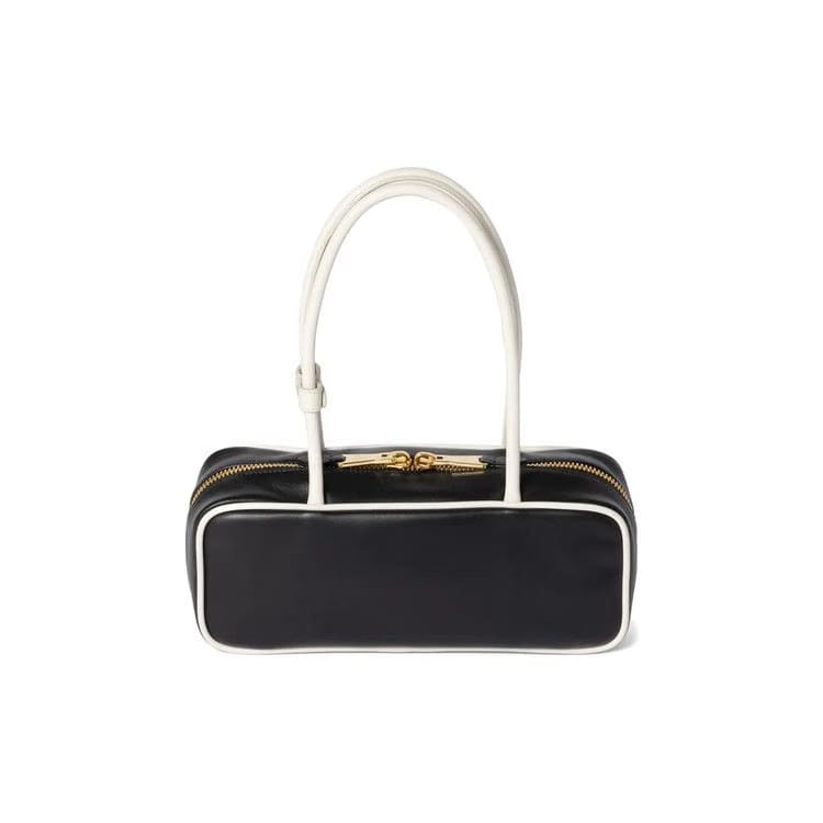 Miu Miu Contrast Beau Bag Black/White