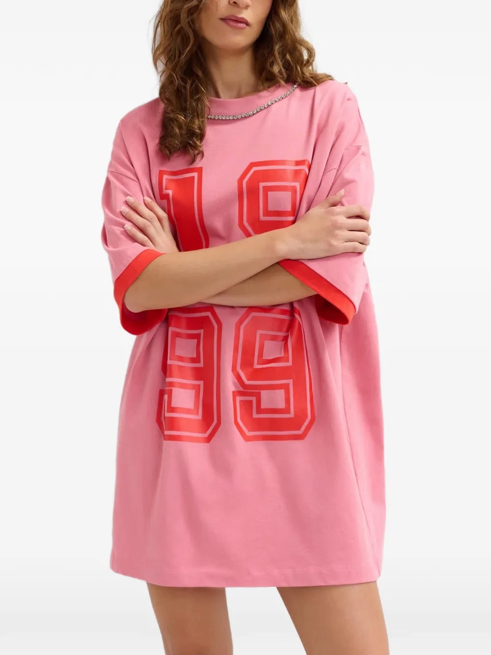 numeric-print T-Shirt