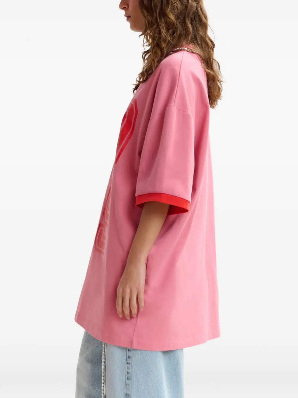 numeric-print T-Shirt