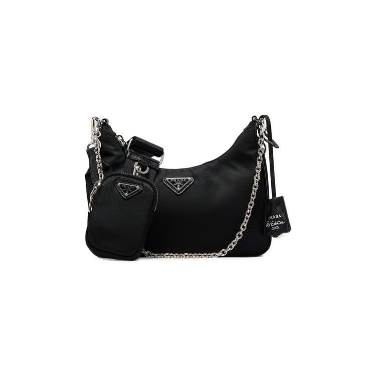 Prada Re-Edition 2005 Re-Nylon Bag Black