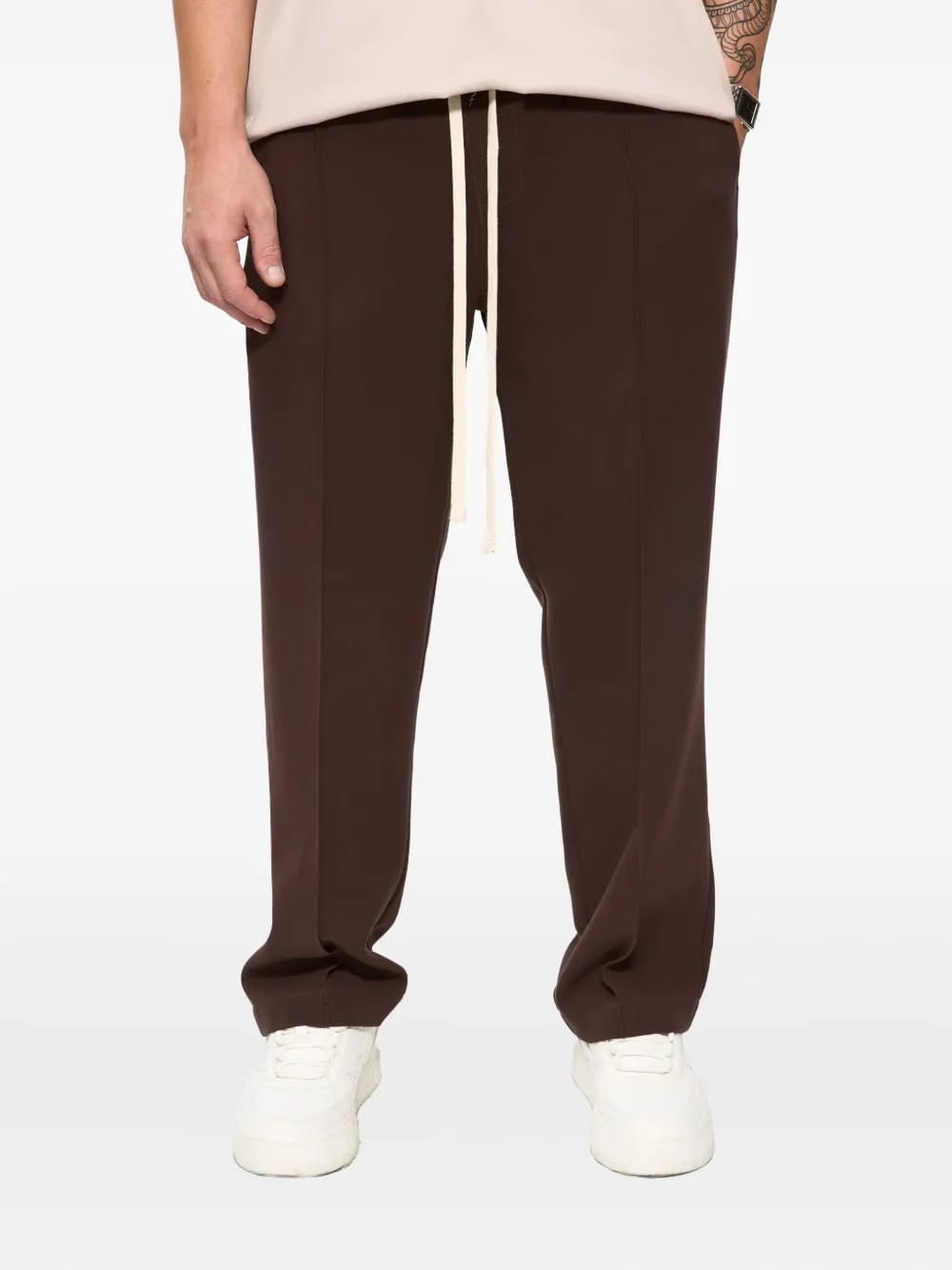 247 drawstring-panelled track pants