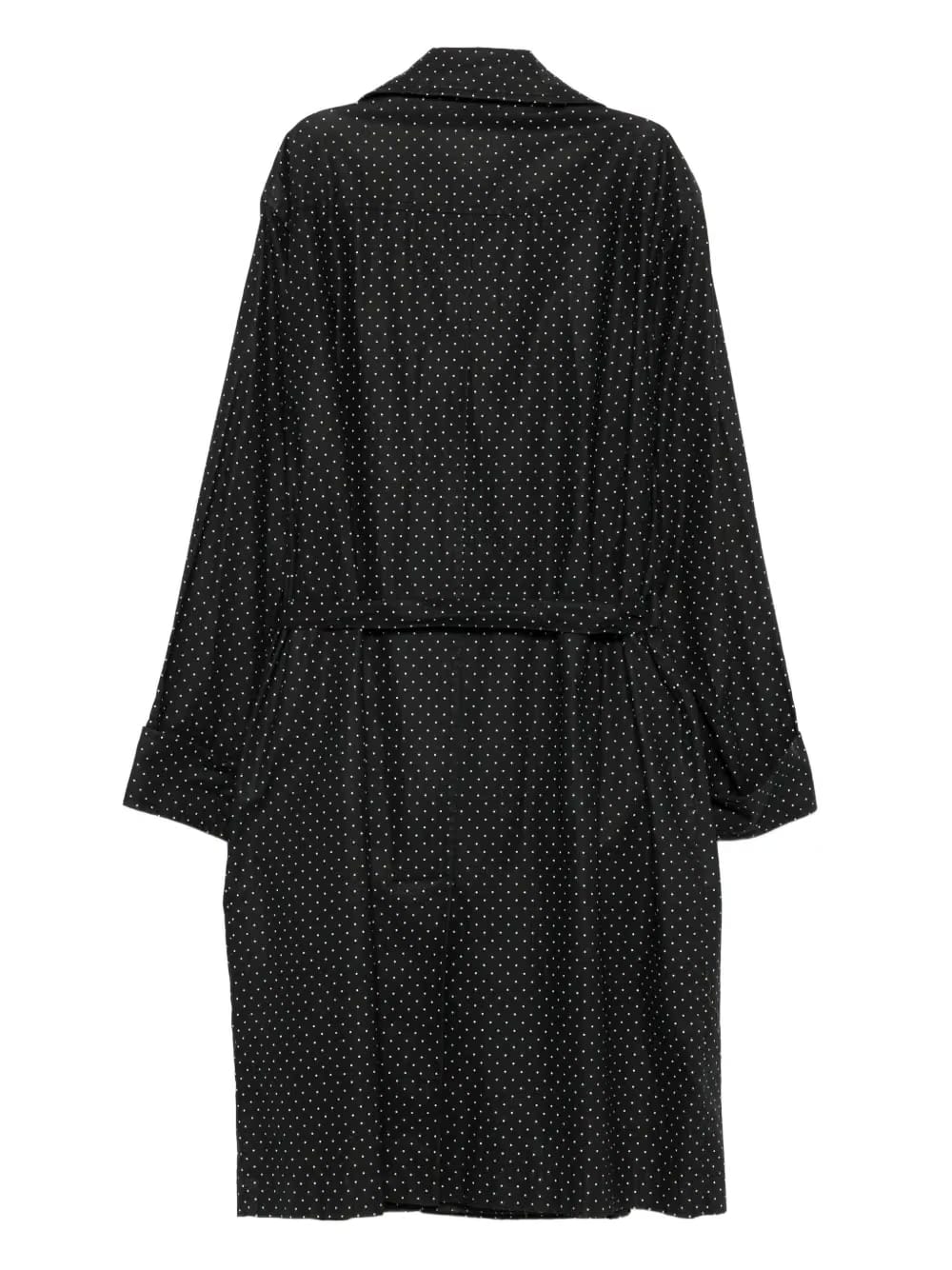 1991 polka-dot trench coat