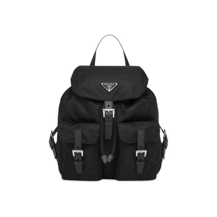 Prada Small Re-Nylon Backpack Black