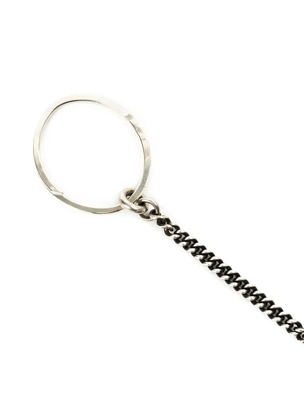 curb chain keyring