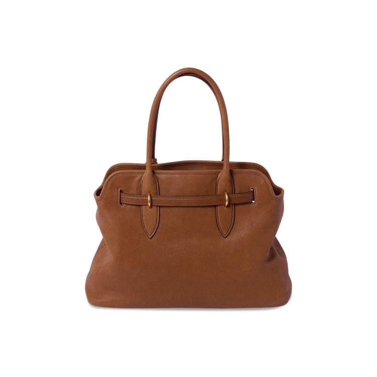 Miu Miu Aventure Nappa Leather Bag Briarwood