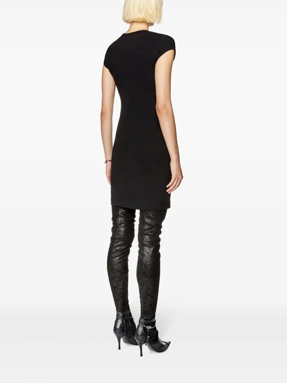 D-Angiel cut-out T-Shirt minidress