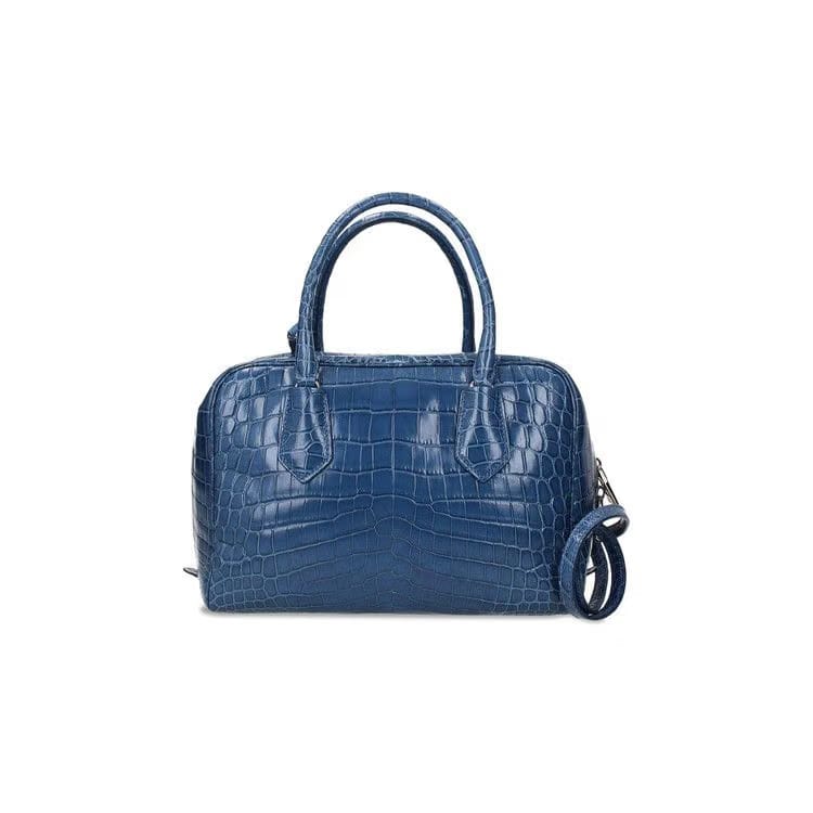 Prada Crocodile Heaventy Bag Blue