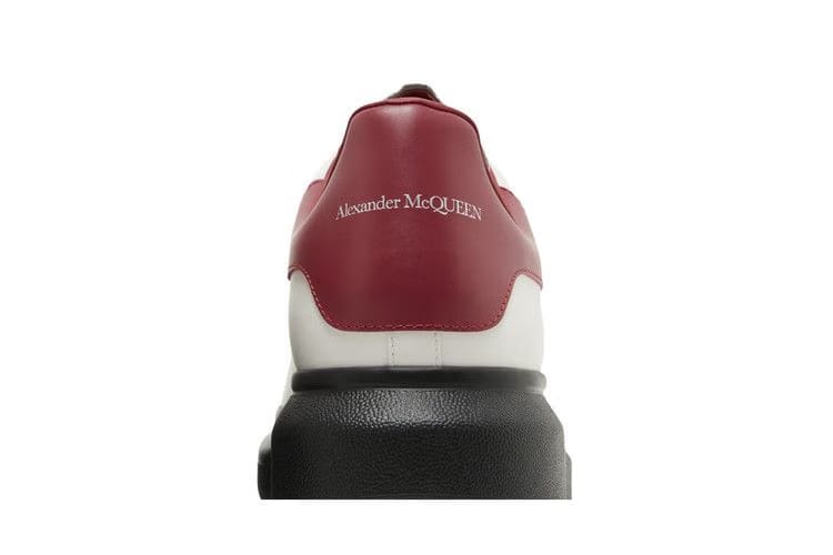 Alexander McQueen Oversized Sneaker New Ivory Garnet