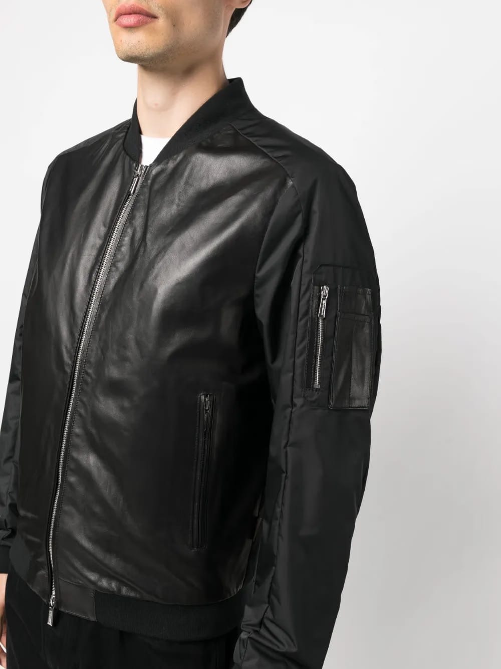 Edison-PEK leather bomber jacket