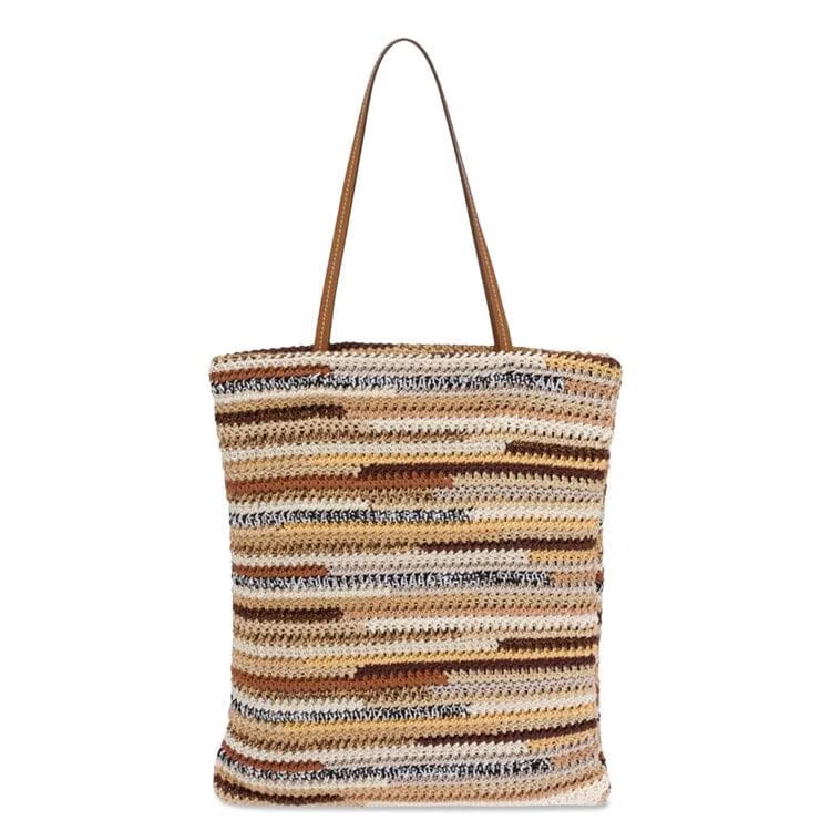 Miu Miu Crochet Tote Bag Natural