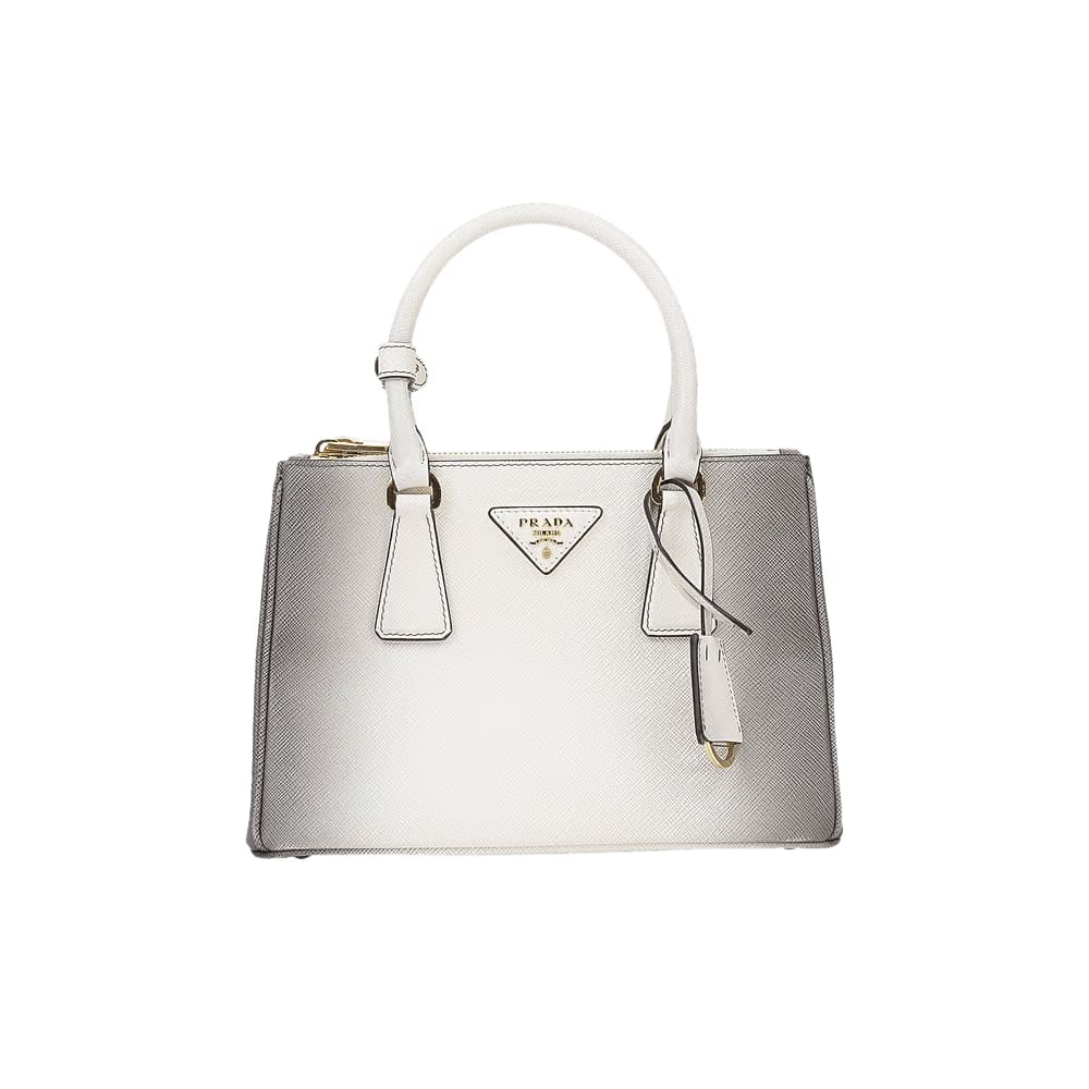 Prada Galleria Saffiano Leather Bag Grey