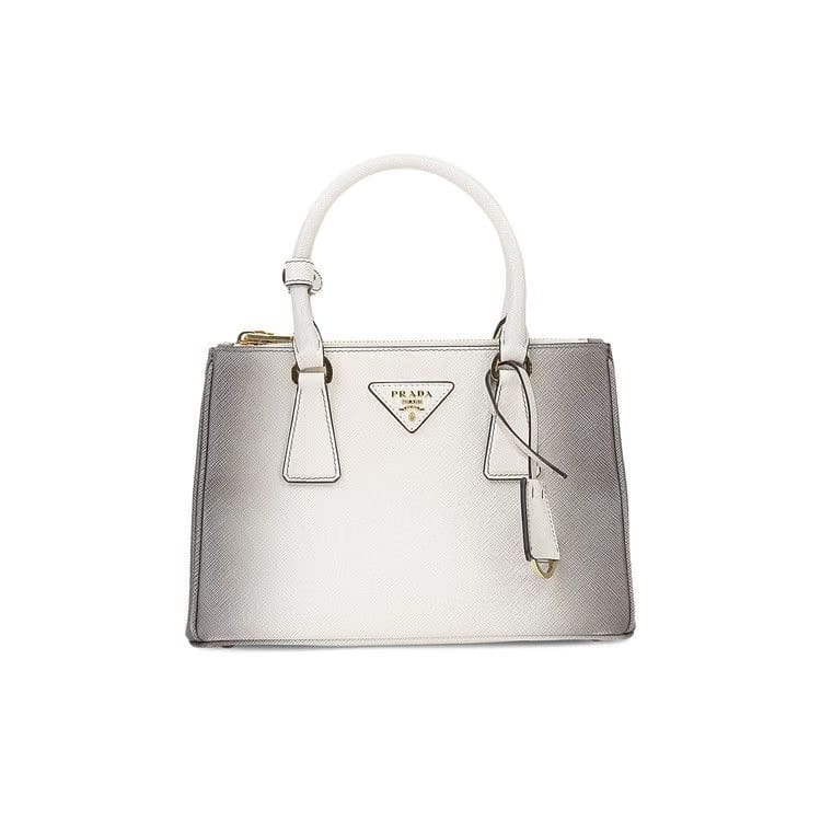 Prada Galleria Saffiano Leather Bag Grey