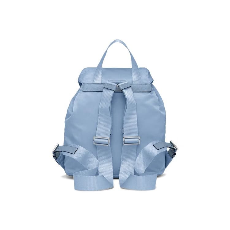 Prada Celeste Small Re-Nylon Backpack Celeste