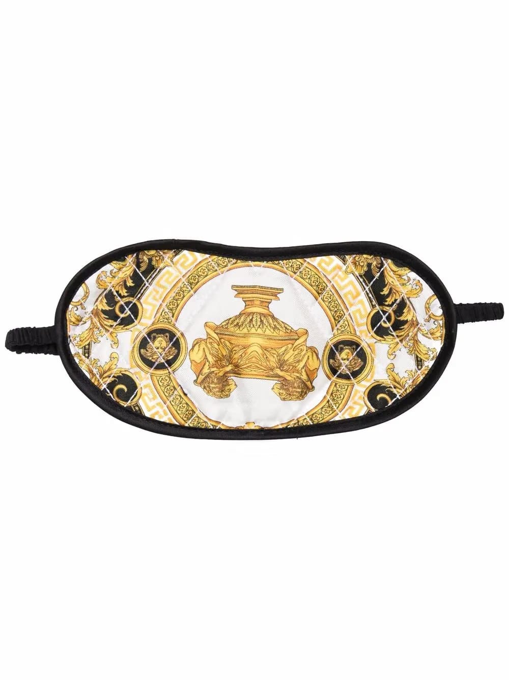 Barocco print sleeping eye mask