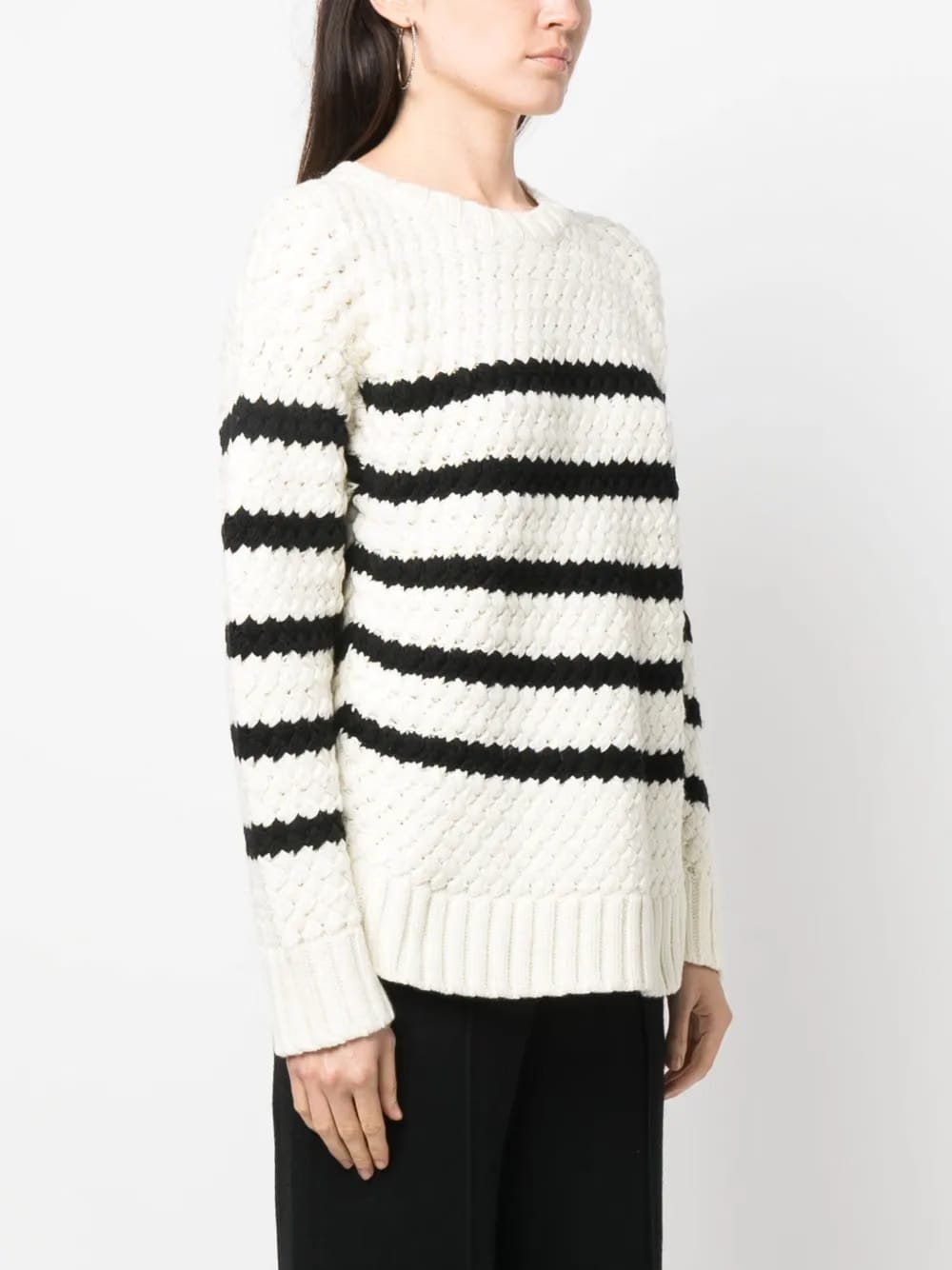 The Mariner striped wool jumper