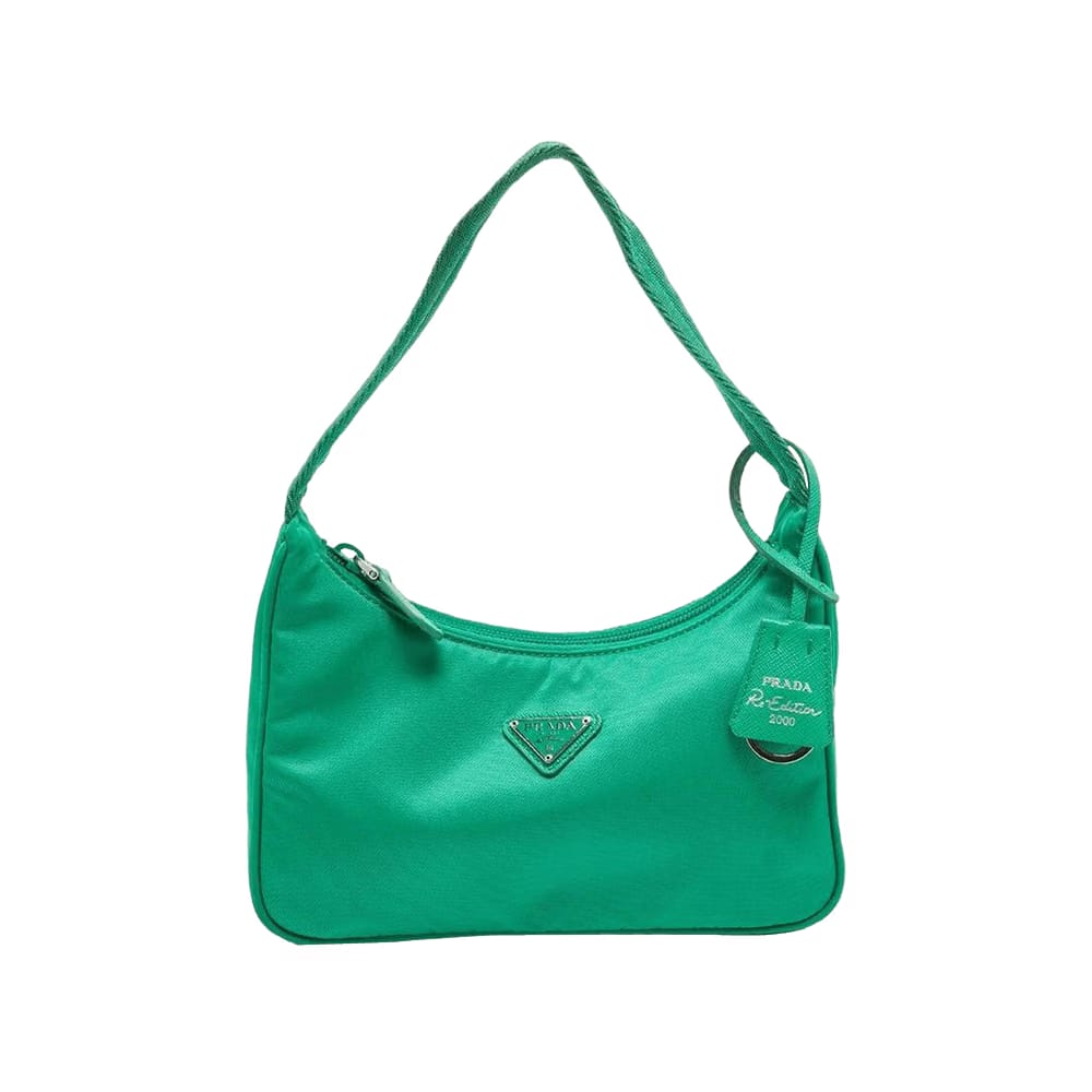Prada Re-Edition 2000 Mini Shoulder Bag Green