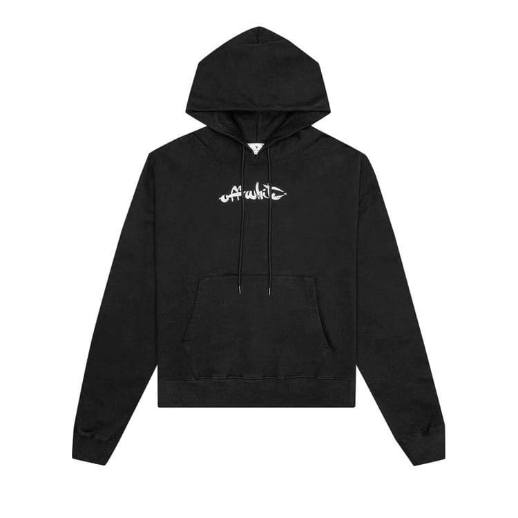 Off-White Paint Arrow Skate Hoodie Outerspace White