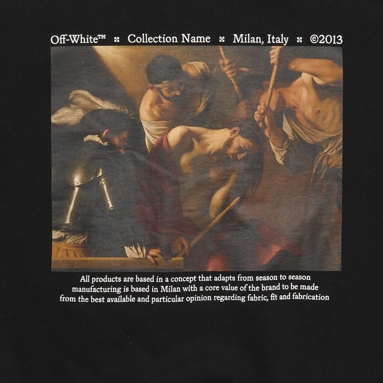 Off-White Caravaggio Crowning Over Hood Black/White